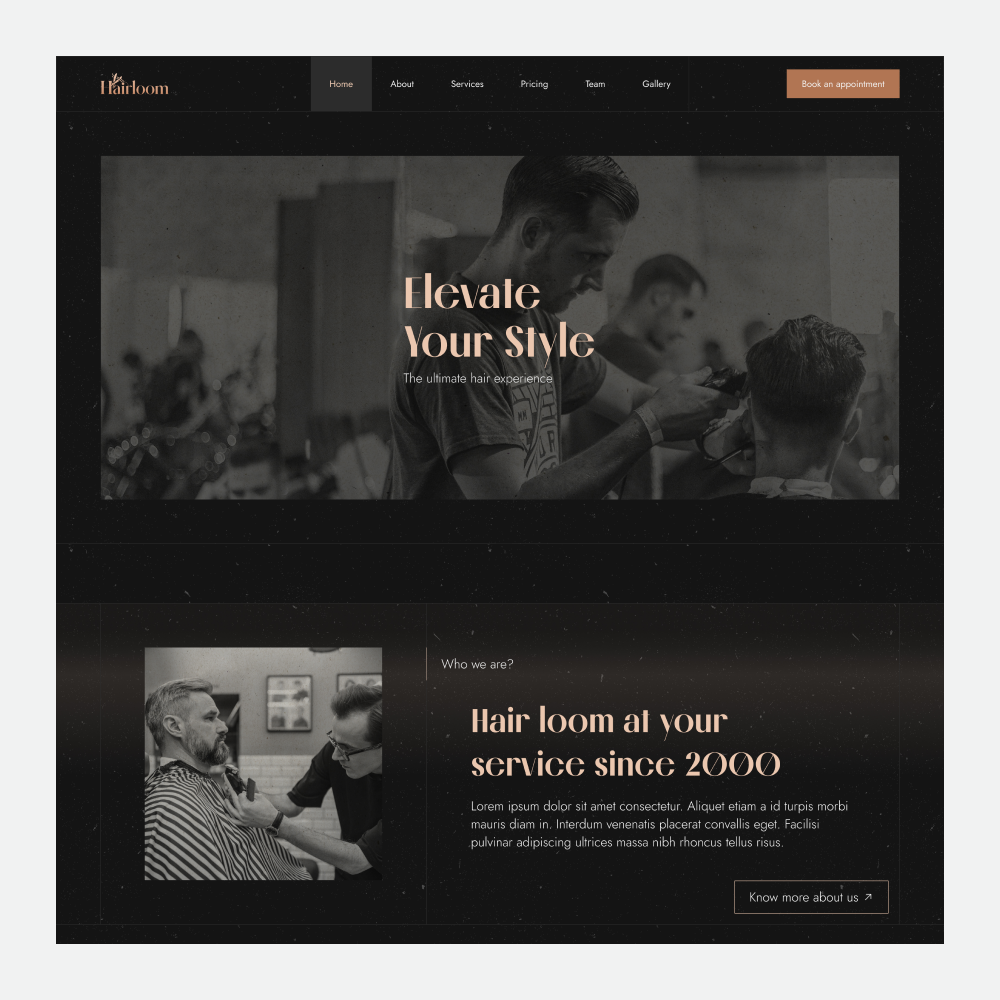 Design work sample