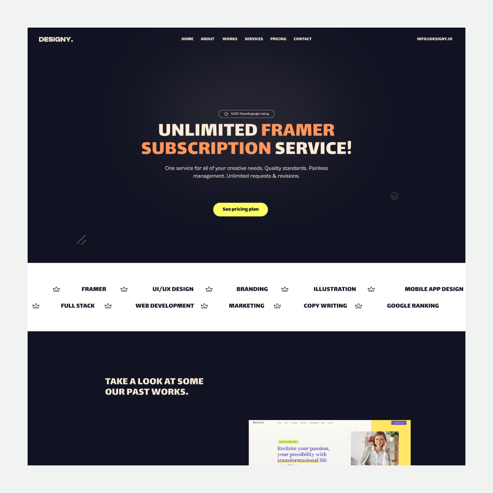 Design work sample