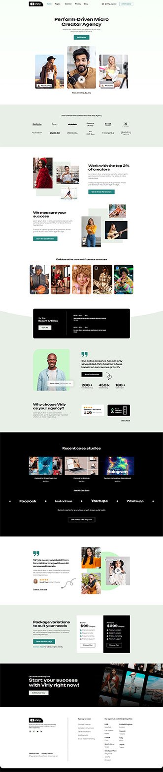 A mobile-perfect website built by Incomery